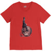 penny farthing V-Neck Tee