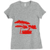 bonsai gardener Ladies Fitted T-Shirt