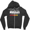 musculs installing Zipper Hoodie