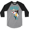 Daddy Shark -Shark Do Do Do 3/4 Sleeve Shirt