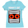mommy's boy Ladies Fitted T-Shirt