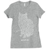 schr&ouml;dinger&rsquo;s equation Ladies Fitted T-Shirt