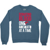donating blood one mosquito funny Crewneck Sweatshirt
