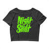night shift Crop Top