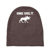 ugly moose funny animal present tee new Baby Beanies