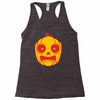 frightened jack o lantern Racerback Tank