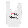 I Love My Mama Baby Bibs