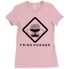 fries hogger Ladies Fitted T-Shirt