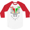 redesignsideas for the flag of wakanda 3/4 Sleeve Shirt