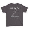 lick the tip shirt by the savage chef Youth Tee