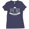 real men ruck Ladies Fitted T-Shirt