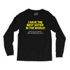 best sister crazy scarry Long Sleeve Shirts