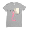 pink panther list Ladies Fitted T-Shirt