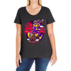 gugu rider Ladies Curvy T-Shirt