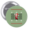 ugly super mario christmas Pin-back button