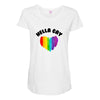 Hella Gay Maternity Scoop Neck T-shirt