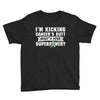 I Am Kicking Cancers Butt Whats Your Superpower ? Youth Tee