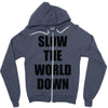 slow the world down Zipper Hoodie
