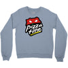 pizza time (2) Crewneck Sweatshirt