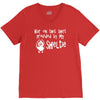 sheltie hair V-Neck Tee
