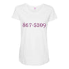867 midnight Maternity Scoop Neck T-shirt