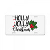 holly jolly christmas License Plate