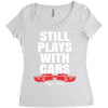 Still Plays With Cars Carpe Viam Women's Triblend Scoop T-shirt