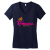 romance in the world Women's V-Neck T-Shirt