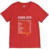 Scorpio Facts Zodiac V-Neck Tee