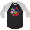 colorful art 3/4 Sleeve Shirt