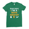 dental assistant Ladies Fitted T-Shirt