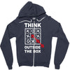 think outside the box Zipper Hoodie