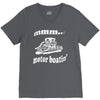 motorboatin pontoon V-Neck Tee