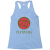 flowers Racerback Tank