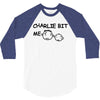charlie bit me t shirt 2xl funny youtube nerdy geeky awesome humor coo 3/4 Sleeve Shirt