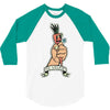 go vegan 6 3/4 Sleeve Shirt
