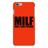 milf man i love fishing t shirt funny outdoors clever humor tee fisher iPhone 6/6s Plus Case