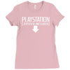 funny gaming joystick,console,computer,game Ladies Fitted T-Shirt
