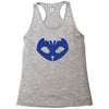 pj masks catboy symbol Racerback Tank