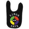 simon says funny Baby Bibs