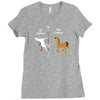 my girl friend your girlfriend unicorn Ladies Fitted T-Shirt