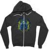 neighbour impressions Zipper Hoodie