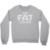 no fat chicks (2) Crewneck Sweatshirt