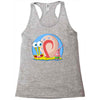opposite day Racerback Tank