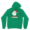 santas cumming Unisex Hoodie