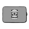 Never Underestimate the Strength of a Melanoma Cancer Warrior Laptop sleeve
