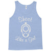 shoot like a girl Tank Top