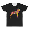 boxer flower All Over Men's T-shirt