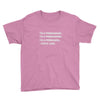 i'm a programmer computer code Youth Tee