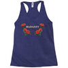 badassy with roses Racerback Tank